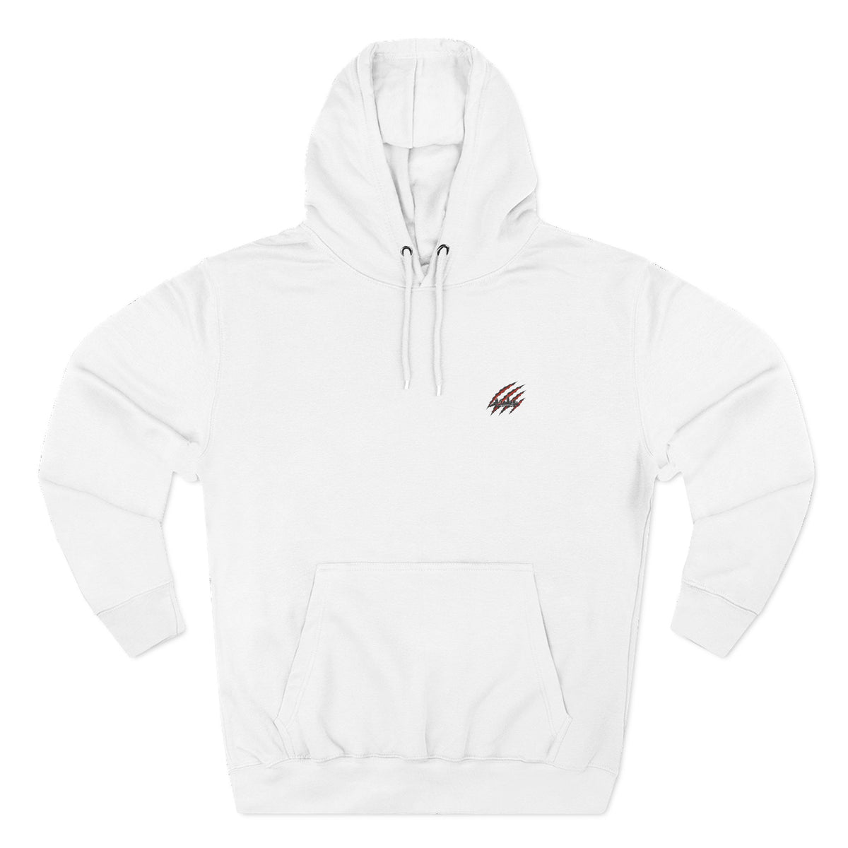 Ohio Bear Scratch Embroidered Three-Panel Fleece Hoodie