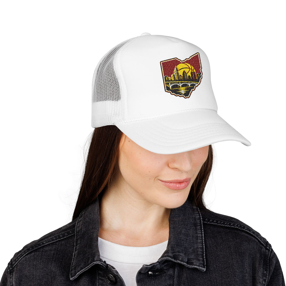 Ohio Basketball Embroidered Hat