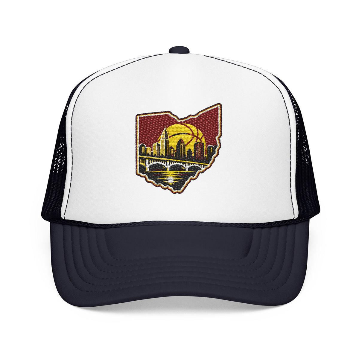Ohio Basketball Embroidered Hat