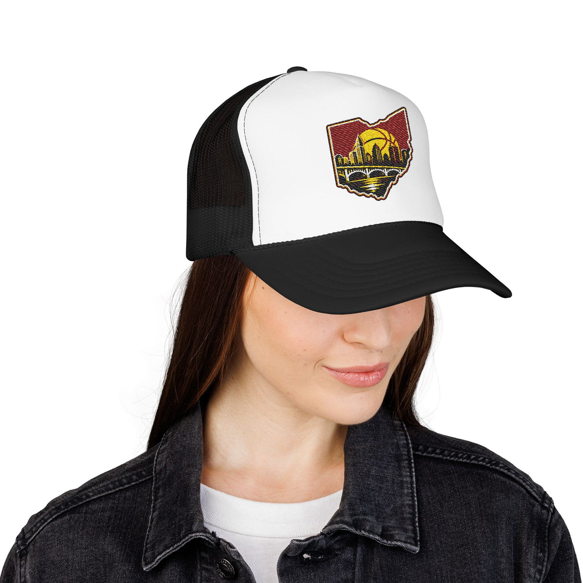 Ohio Basketball Embroidered Hat