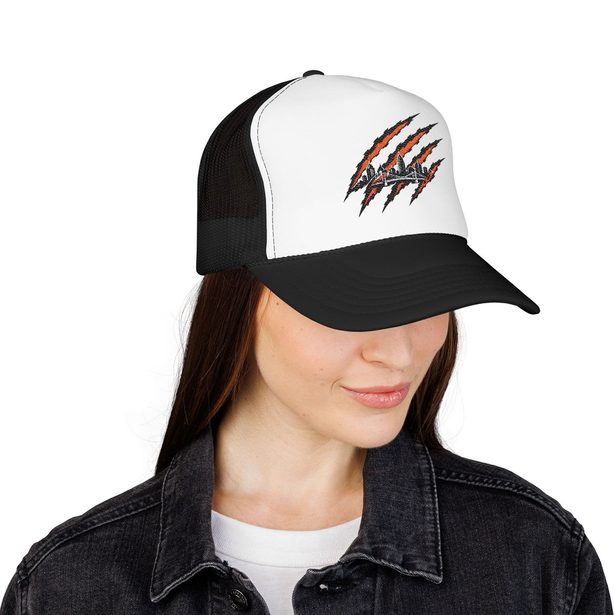 Ohio Bear Scratch Embroidered Hat