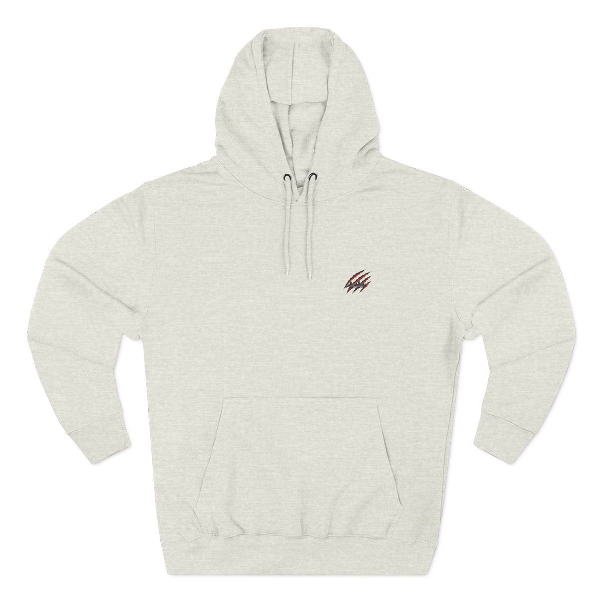Ohio Bear Scratch Embroidered Three-Panel Fleece Hoodie