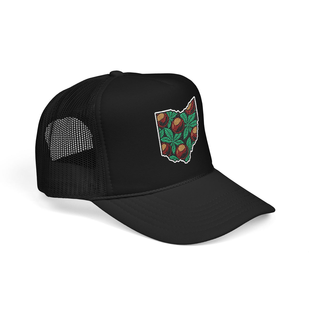 Ohio Buckeye Botanical Embroidered Hat