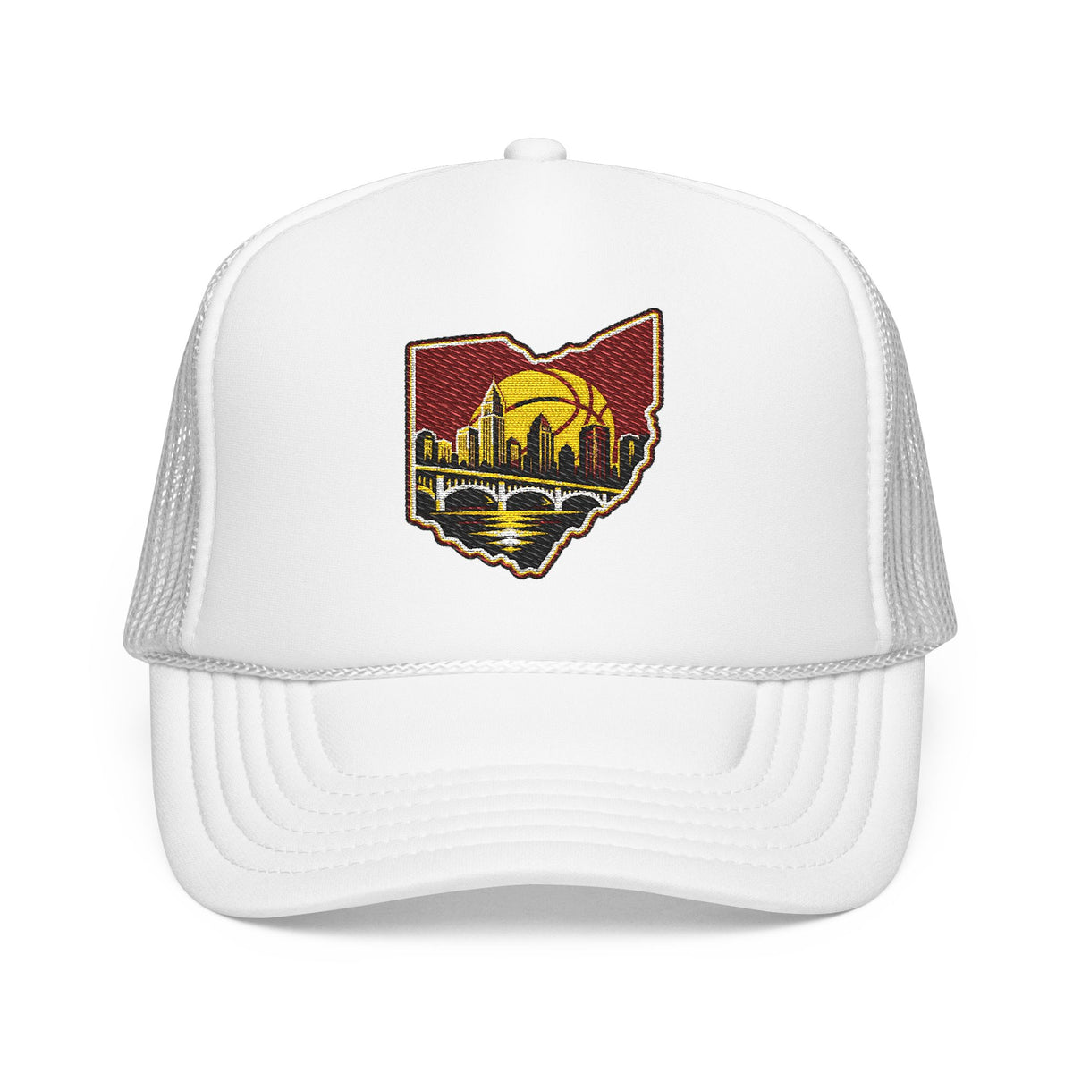 Ohio Basketball Embroidered Hat