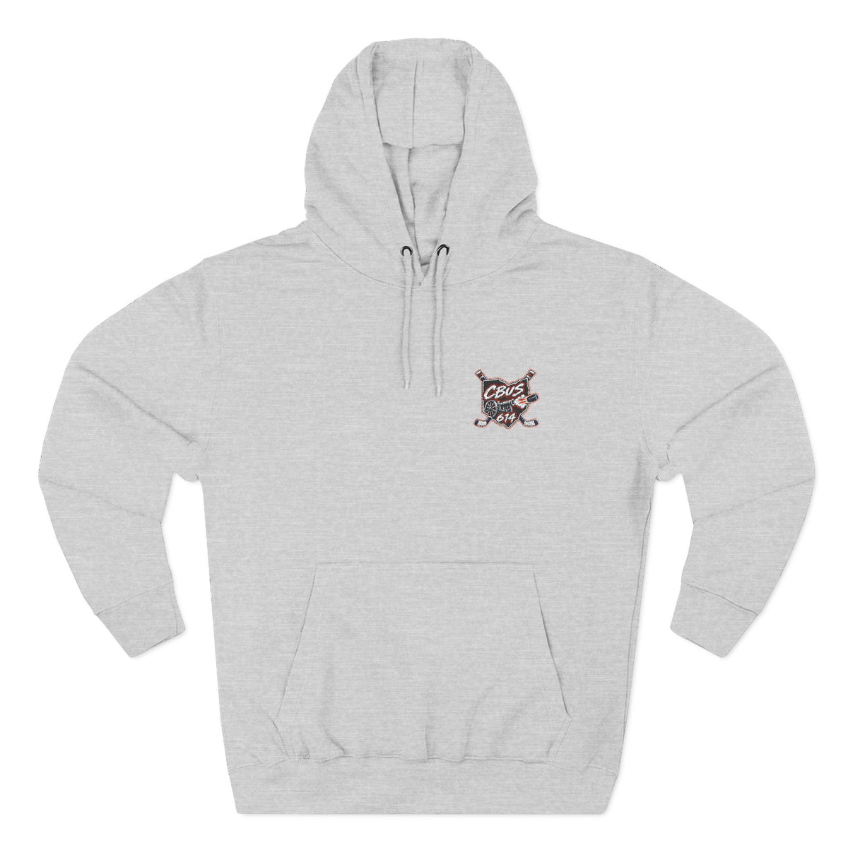 Ohio Hockey Embroidered Three-Panel Fleece Hoodie