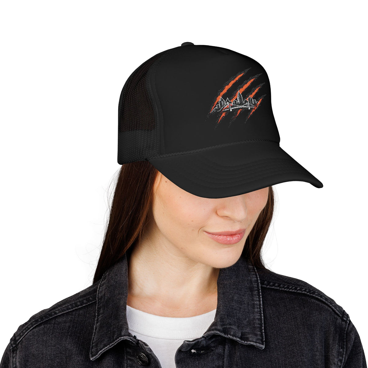 Ohio Bear Scratch Embroidered Hat