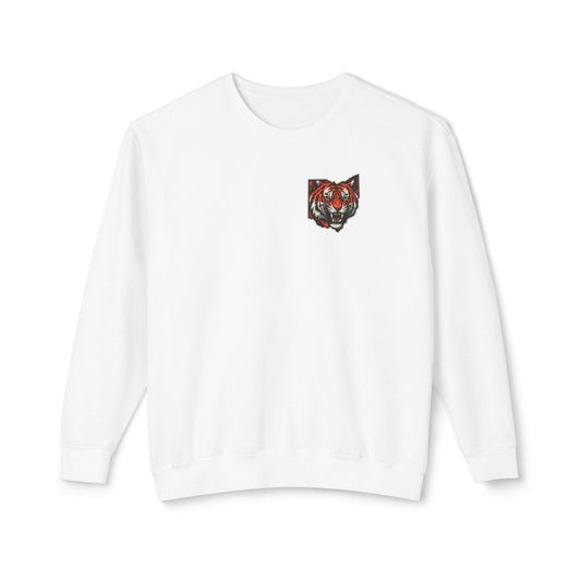 OH10 Tiger Lightweight Crewneck Sweatshirt