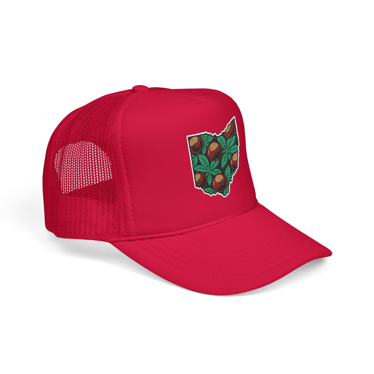 Ohio Buckeye Botanical Embroidered Hat