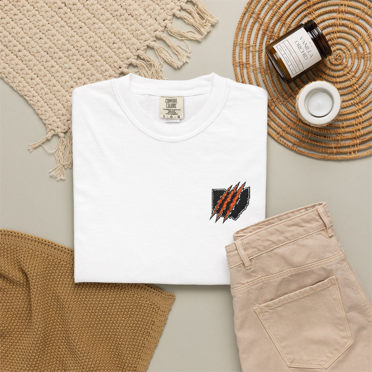 Ohio Claw Embroidered SS
