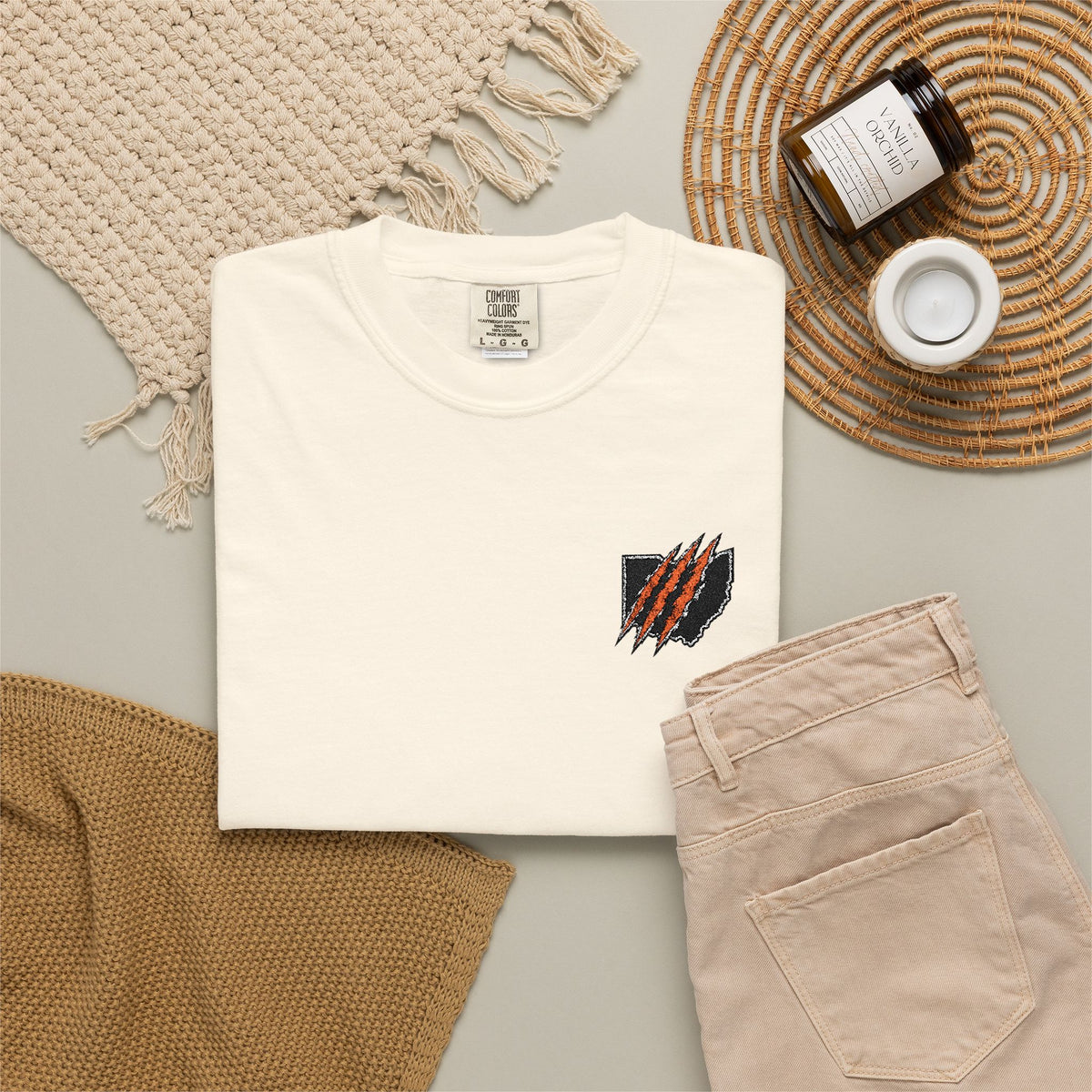 Ohio Claw Embroidered SS