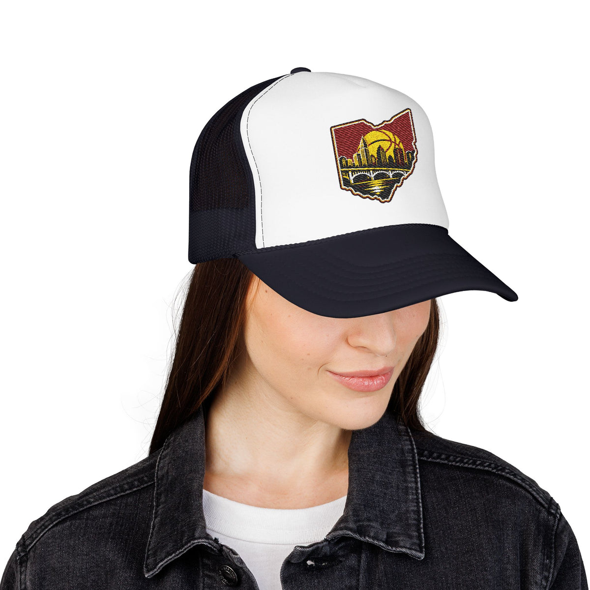 Ohio Basketball Embroidered Hat