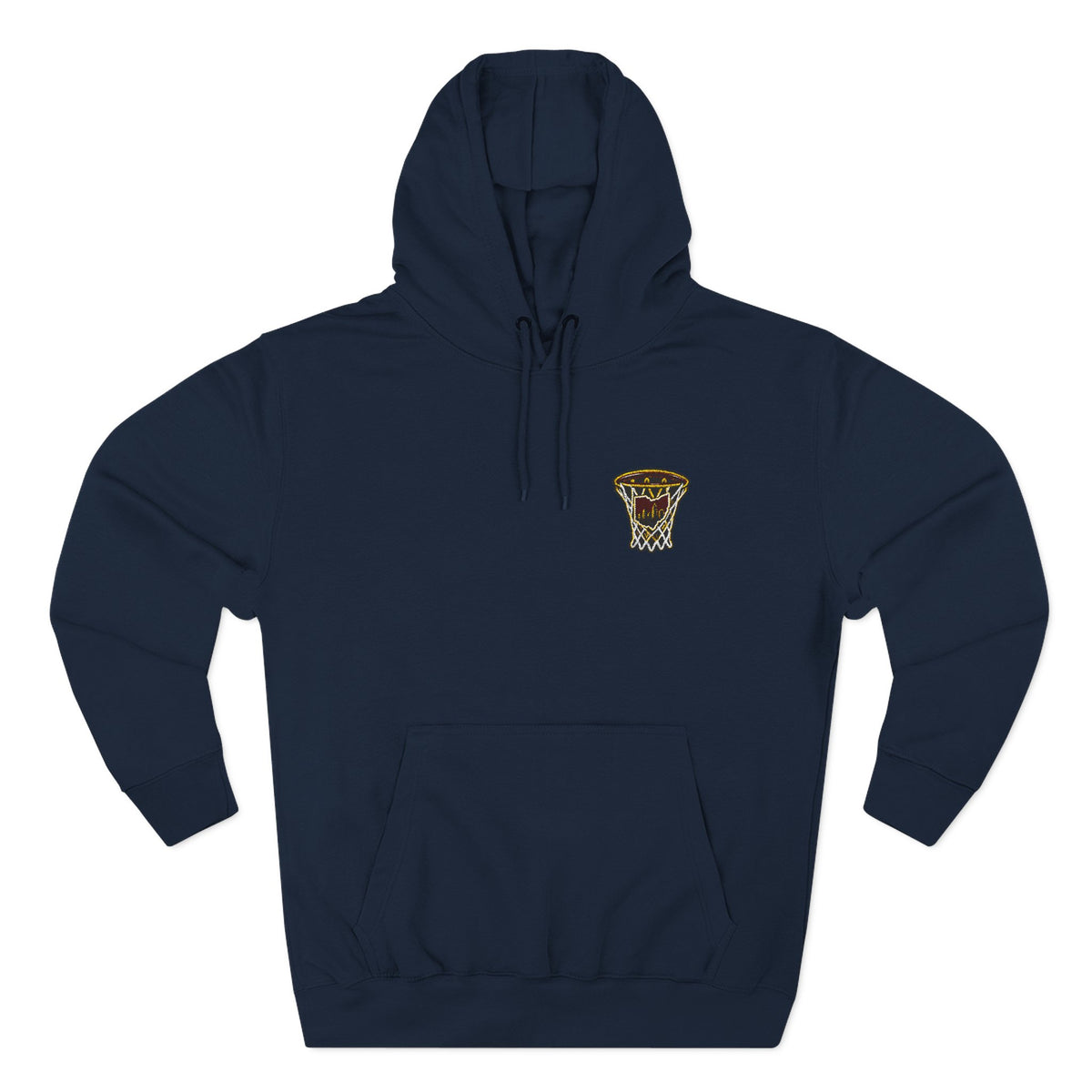 Ohio Hoop Embroidered Three-Panel Fleece Hoodie