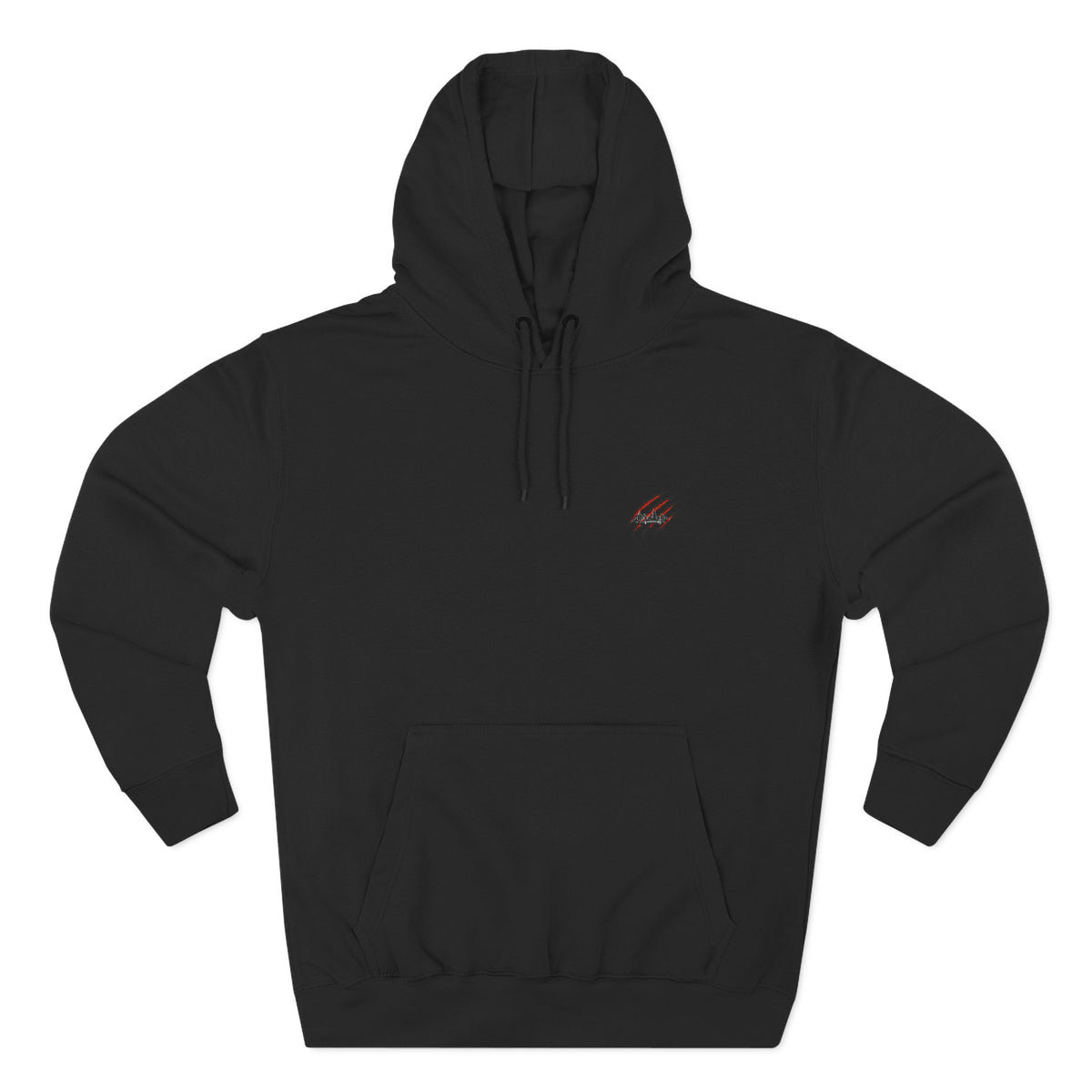 Ohio Bear Scratch Embroidered Three-Panel Fleece Hoodie