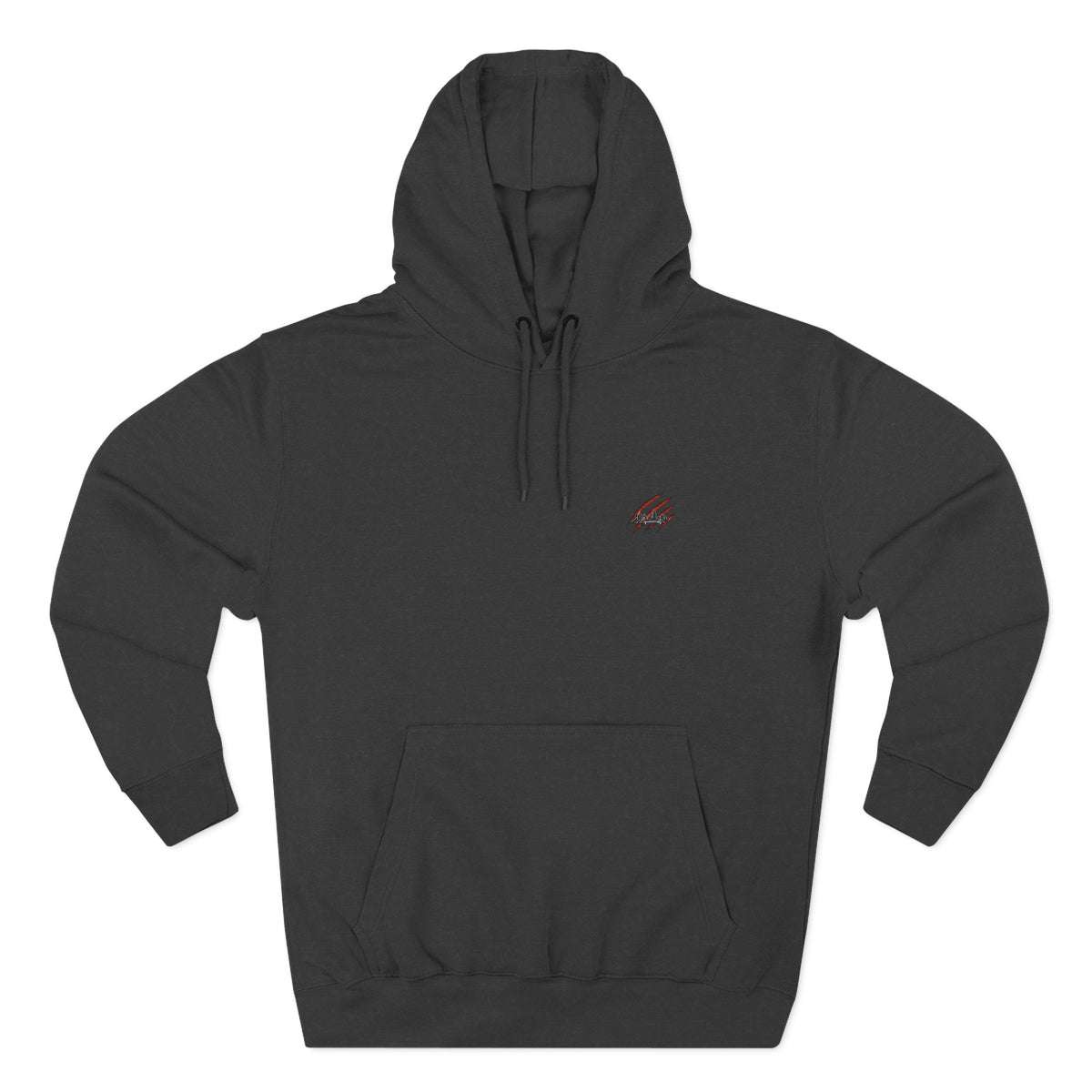 Ohio Bear Scratch Embroidered Three-Panel Fleece Hoodie